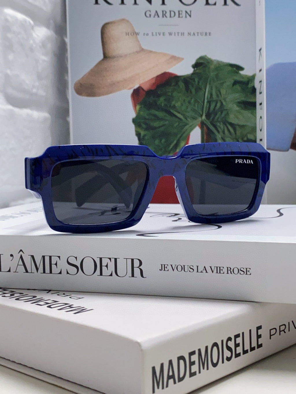 Prada Fashion Blue Lens Sunglasses for Women - 449404