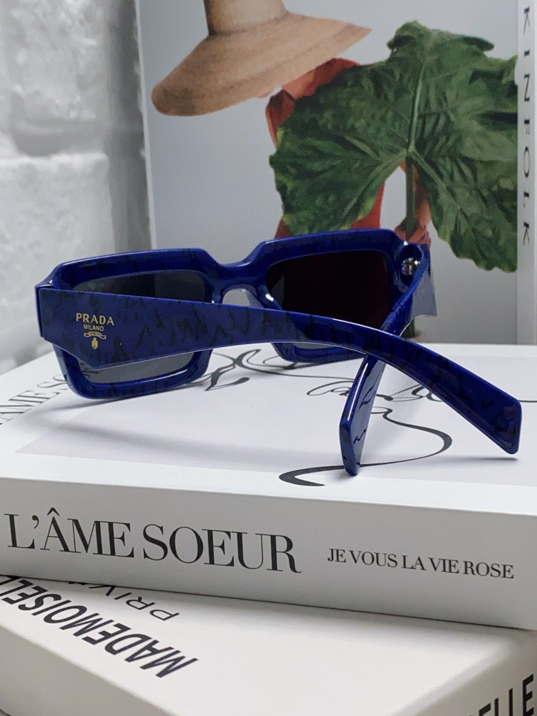 Prada Fashion Blue Lens Sunglasses for Women - 449404 - detail image 2