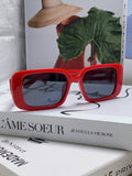 Dior Square Red Lens Sunglasses for Women - 358199