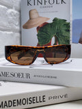 Prada Rectangular Brown Lens Sunglasses for Men & Women