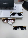 Prada Oversized Gray Lens Sunglasses for Men & Women - 358409