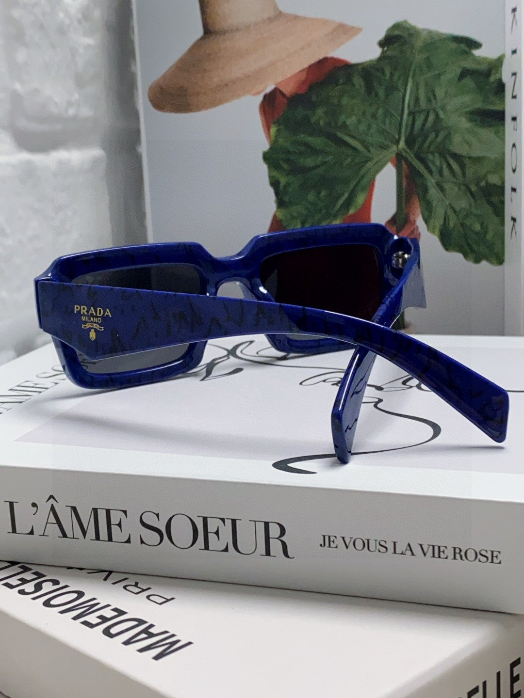 Prada Fashion Blue Lens Sunglasses for Women - detail image 2