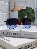 Prada Fashion Blue Lens Sunglasses for Men & Women - 487049