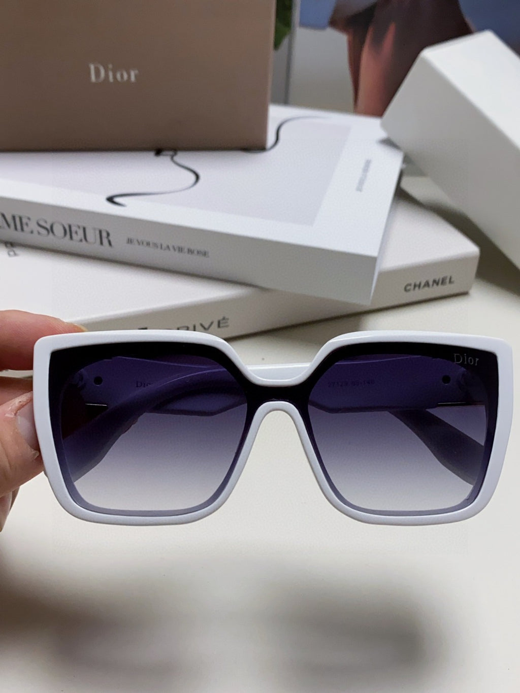Dior Fashion Silver Lens Sunglasses for Women - 371934 - detail image 3