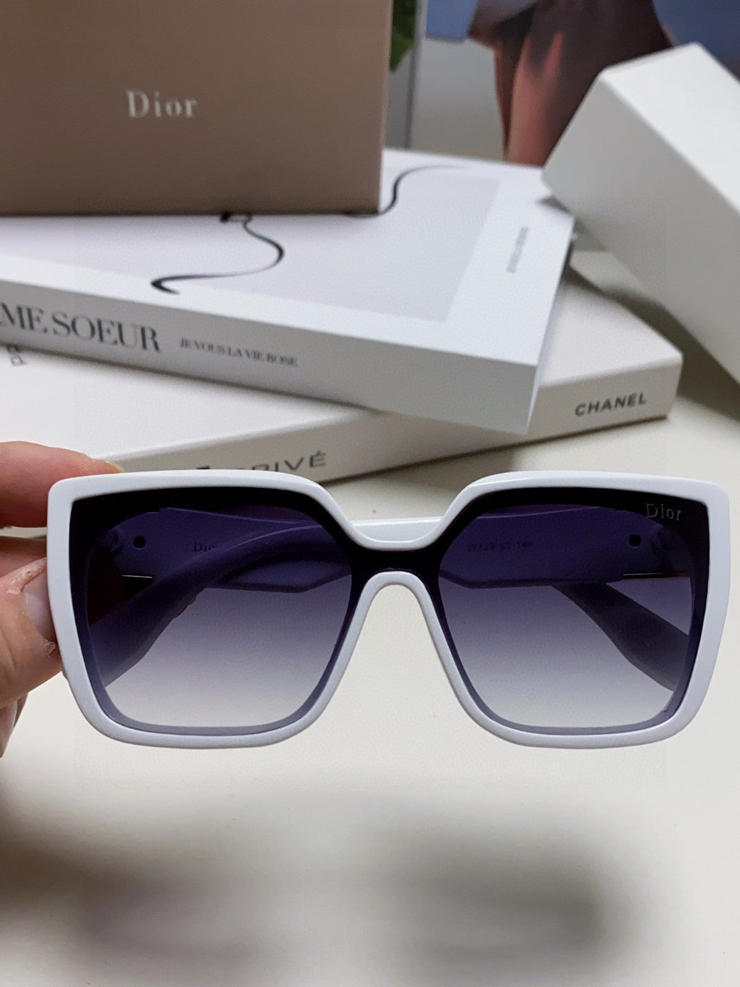 Dior Fashion Silver Lens Sunglasses for Women - 371934 - detail image 3