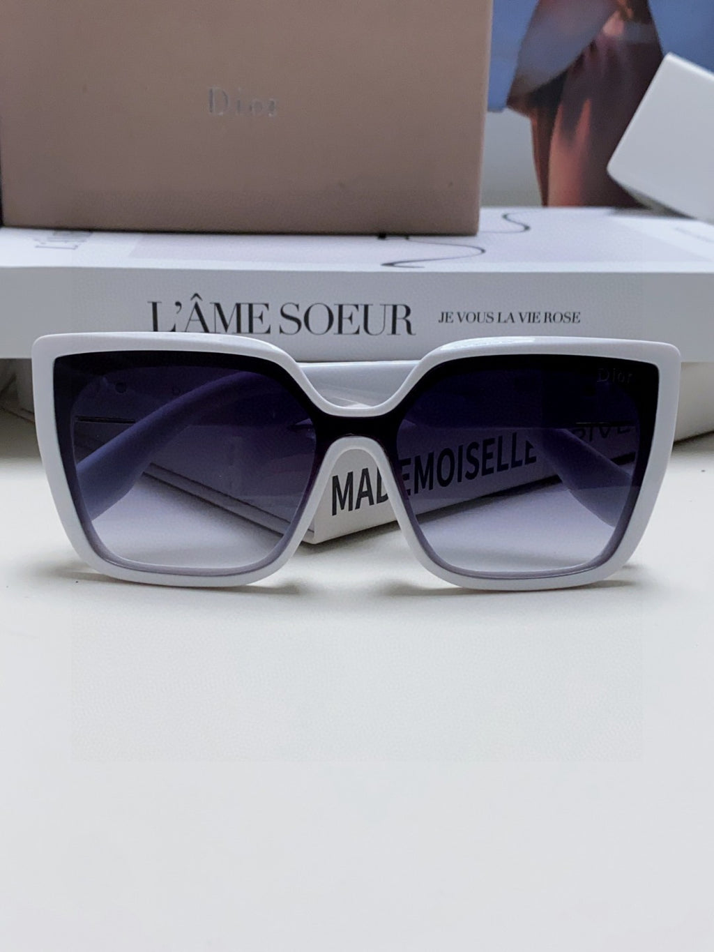 Dior Fashion Silver Lens Sunglasses for Women - 371934 - detail image 6
