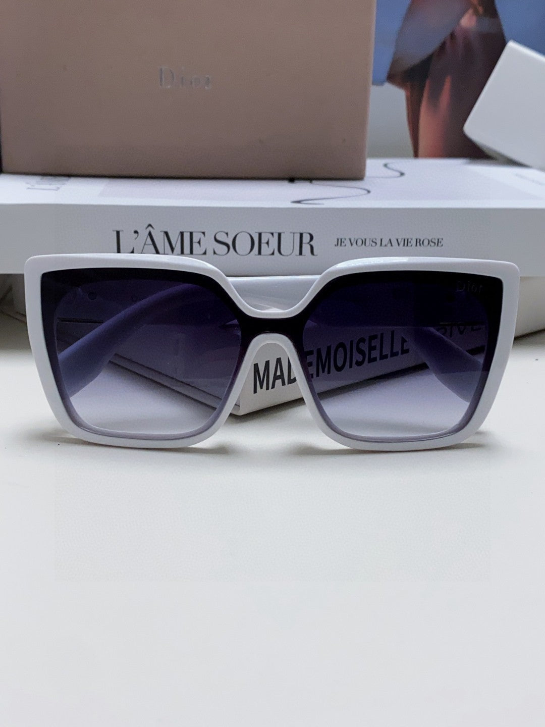 Dior Fashion Silver Lens Sunglasses for Women - 371934 - detail image 6