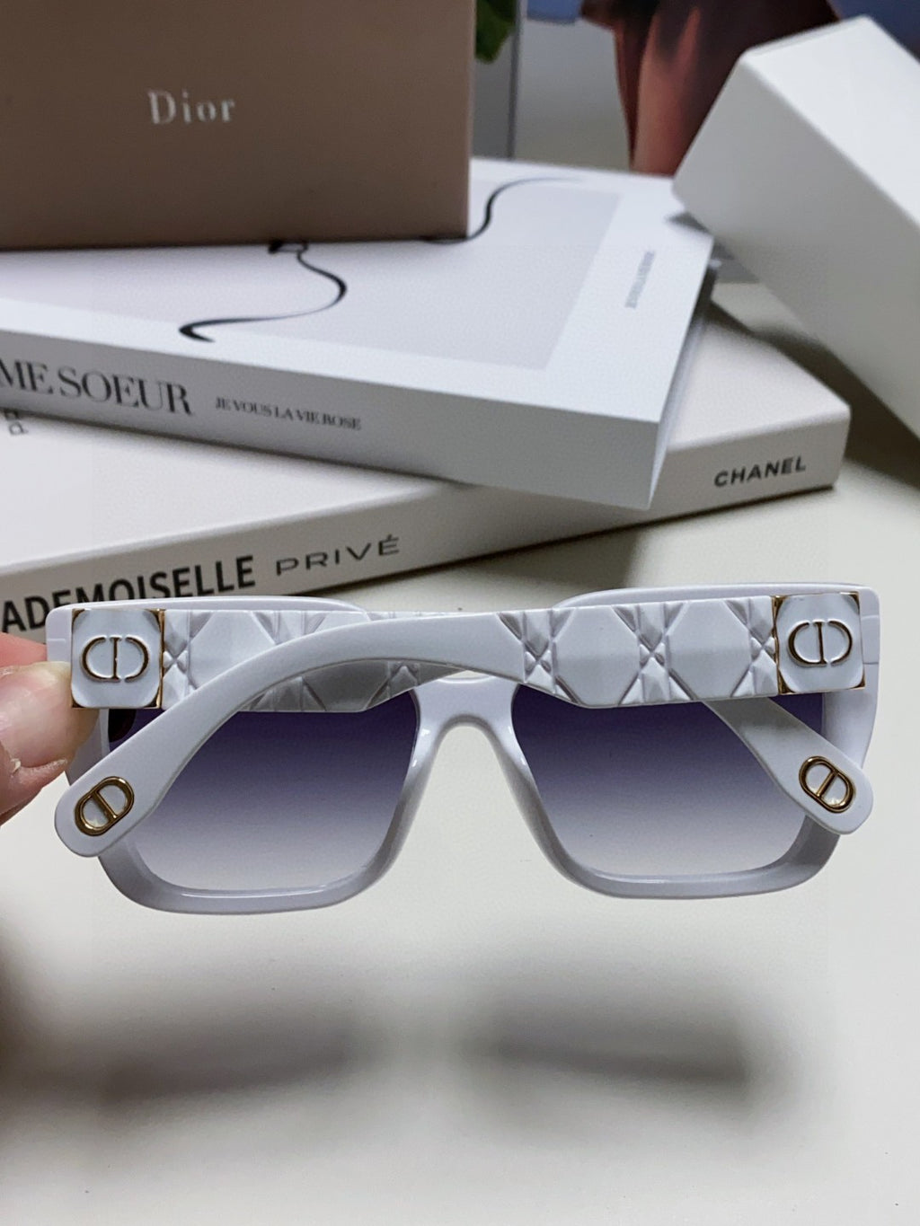 Dior Fashion Silver Lens Sunglasses for Women - 371934 - detail image 4