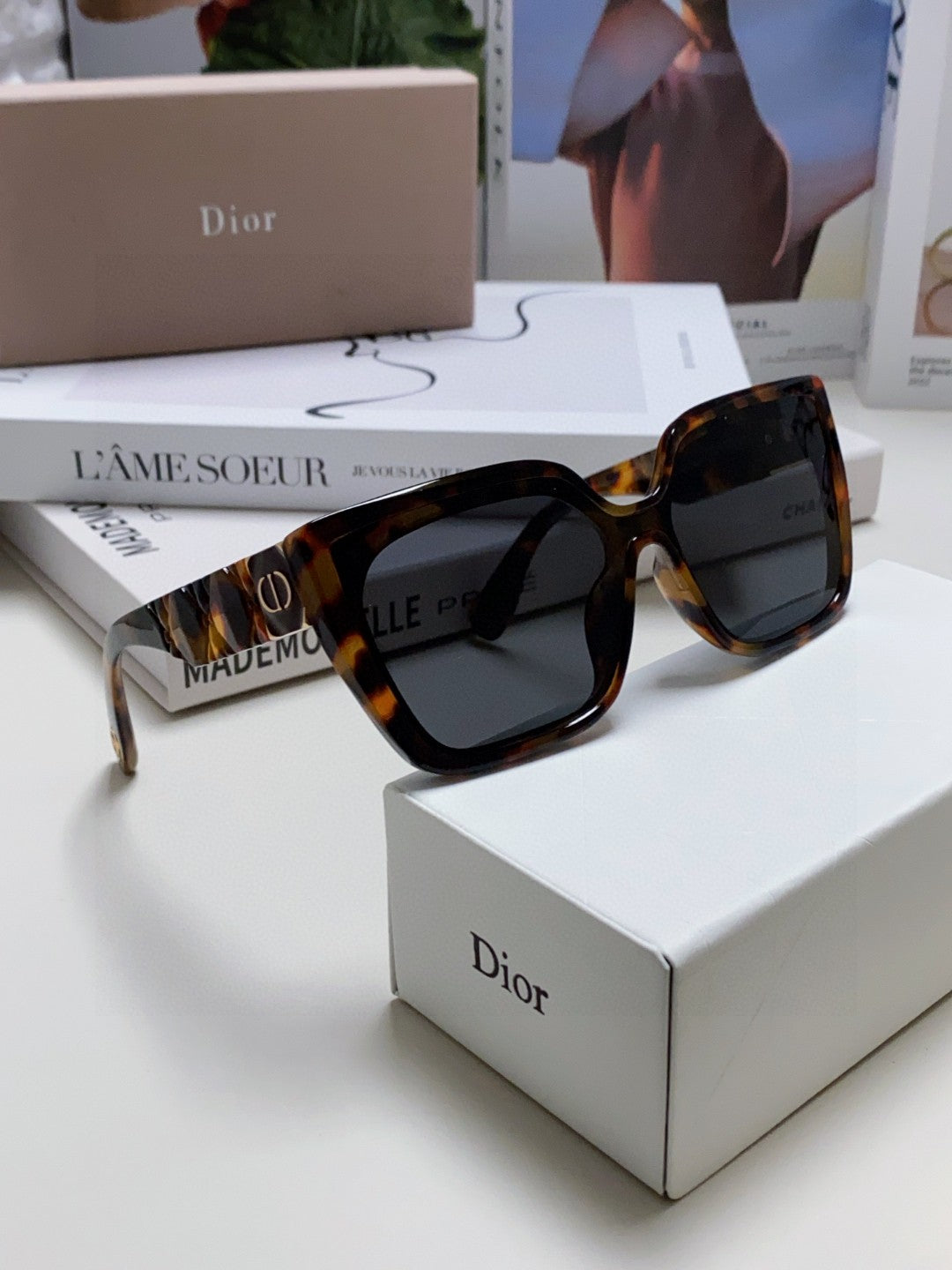 Dior Fashion Silver Lens Sunglasses for Women - 371935 - detail image 7