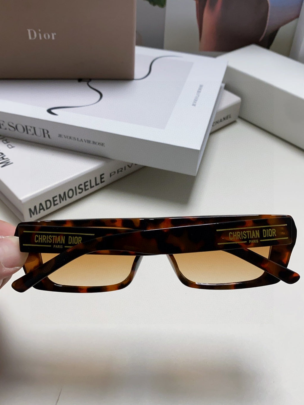 Dior Square Brown Lens Sunglasses for Men & Women - 371936 - detail image 4