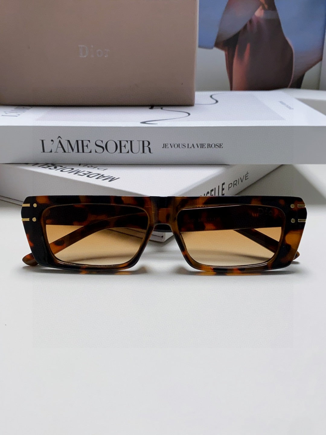 Dior Square Brown Lens Sunglasses for Men & Women - 371936 - detail image 6