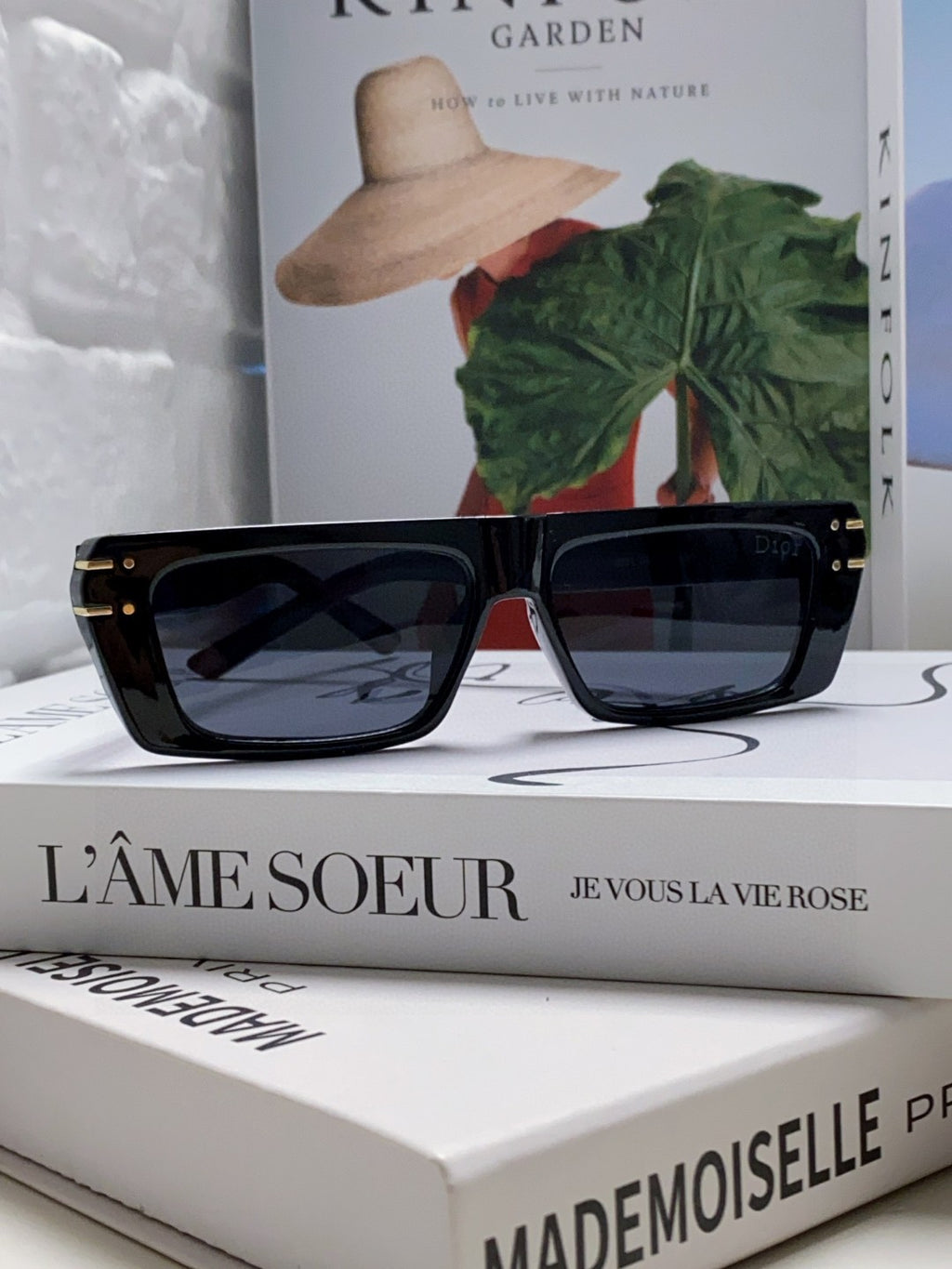 Dior Square Silver Lens Sunglasses for Men & Women - 371937