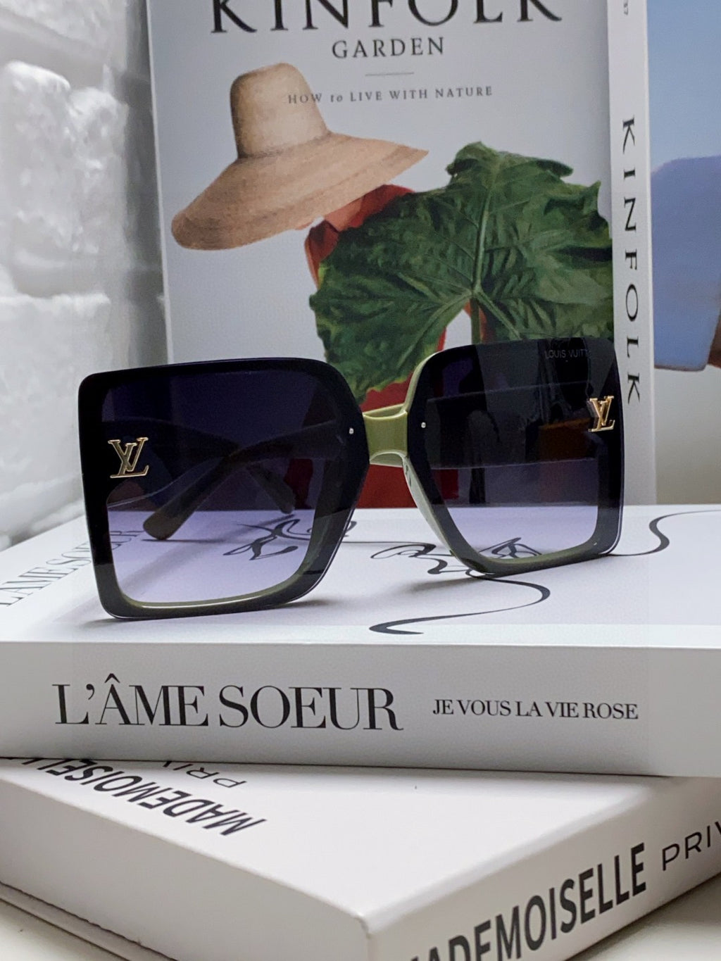 Louis Vuitton Polarized Oversized Gray Lens Sunglasses for Women