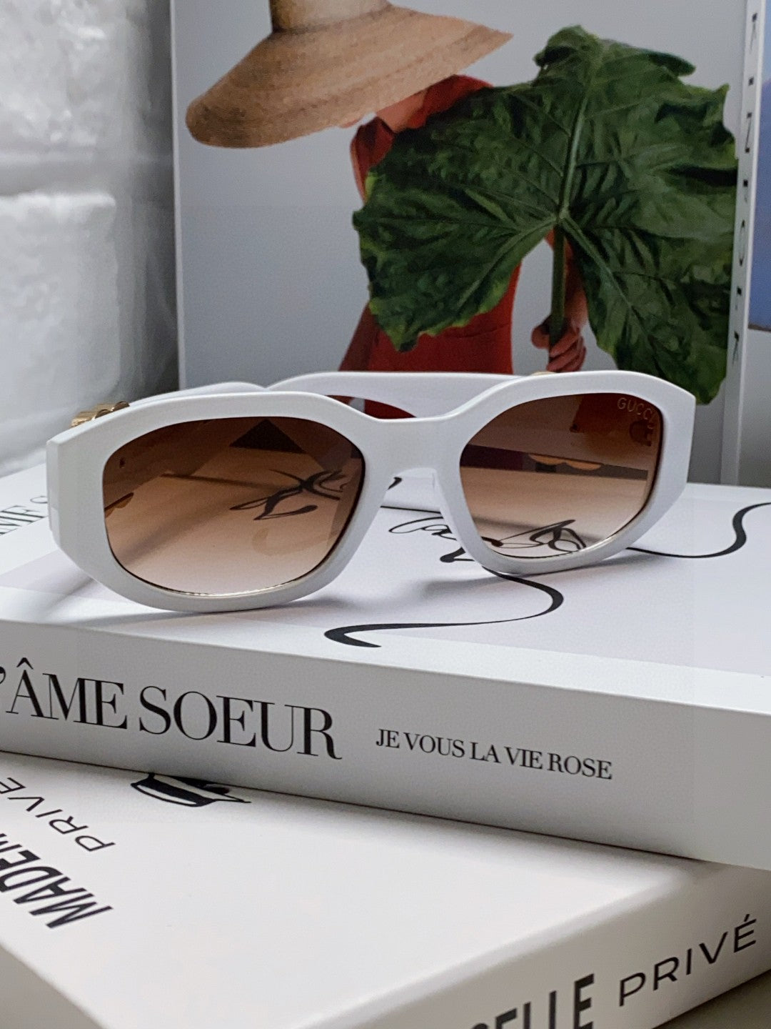 Gucci Round Gray Lens Sunglasses for Men & Women
