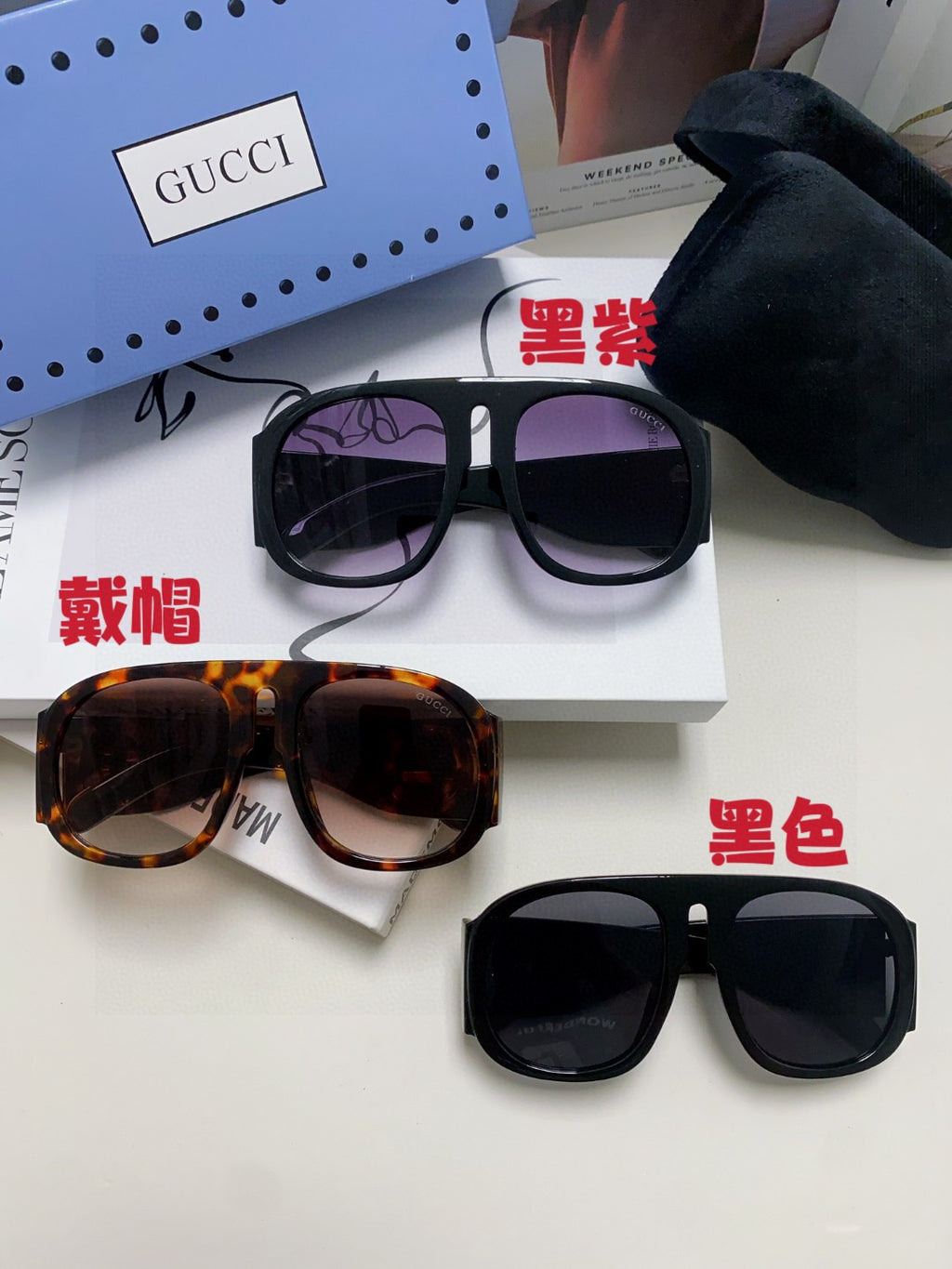 Gucci GG0152S Photochromic Metal Aviator Gray Lens Sunglasses for Men & Women - detail image 9