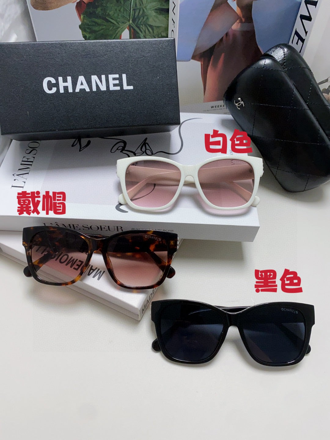 Chanel Polarized Fashion Gray Lens Sunglasses for Men & Women - detail image 8