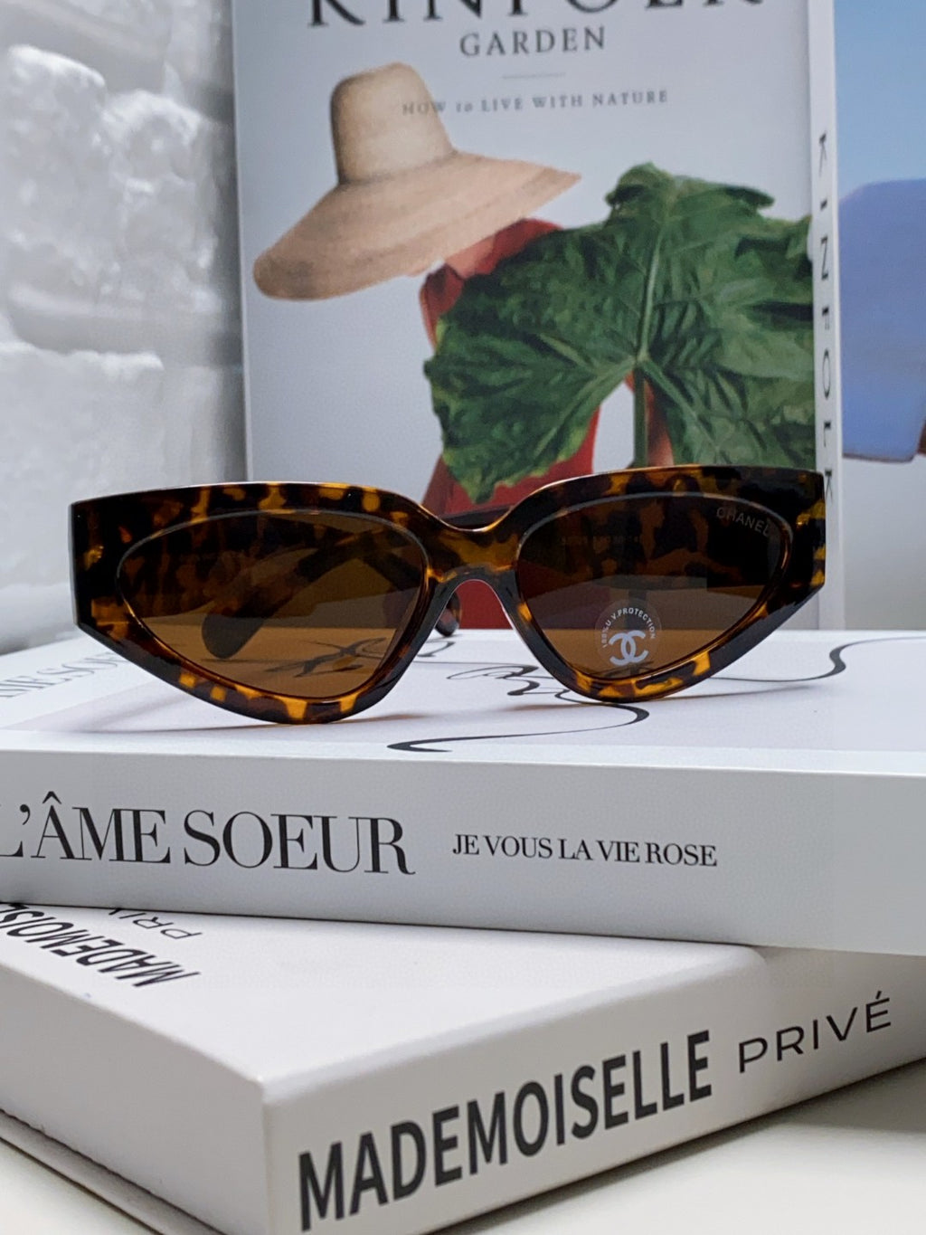 Chanel Cat-Eye Brown Lens Sunglasses for Women