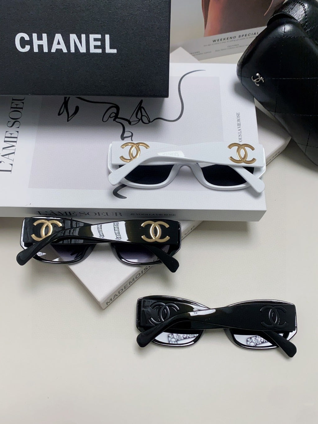 Chanel Fashion Brown Lens Sunglasses for Men & Women - 448906 - detail image 7