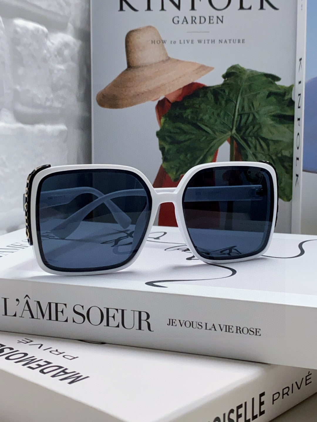 Chanel Square Black Lens Sunglasses for Women