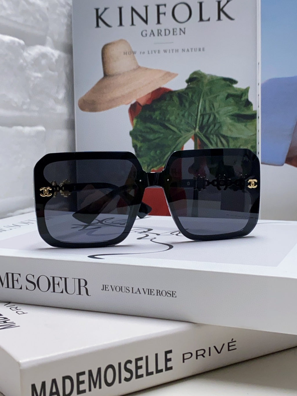 Chanel Polarized Fashion Black Lens Sunglasses for Men & Women - 448917