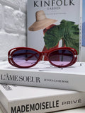 Chanel Cat-Eye Red Lens Sunglasses for Men & Women
