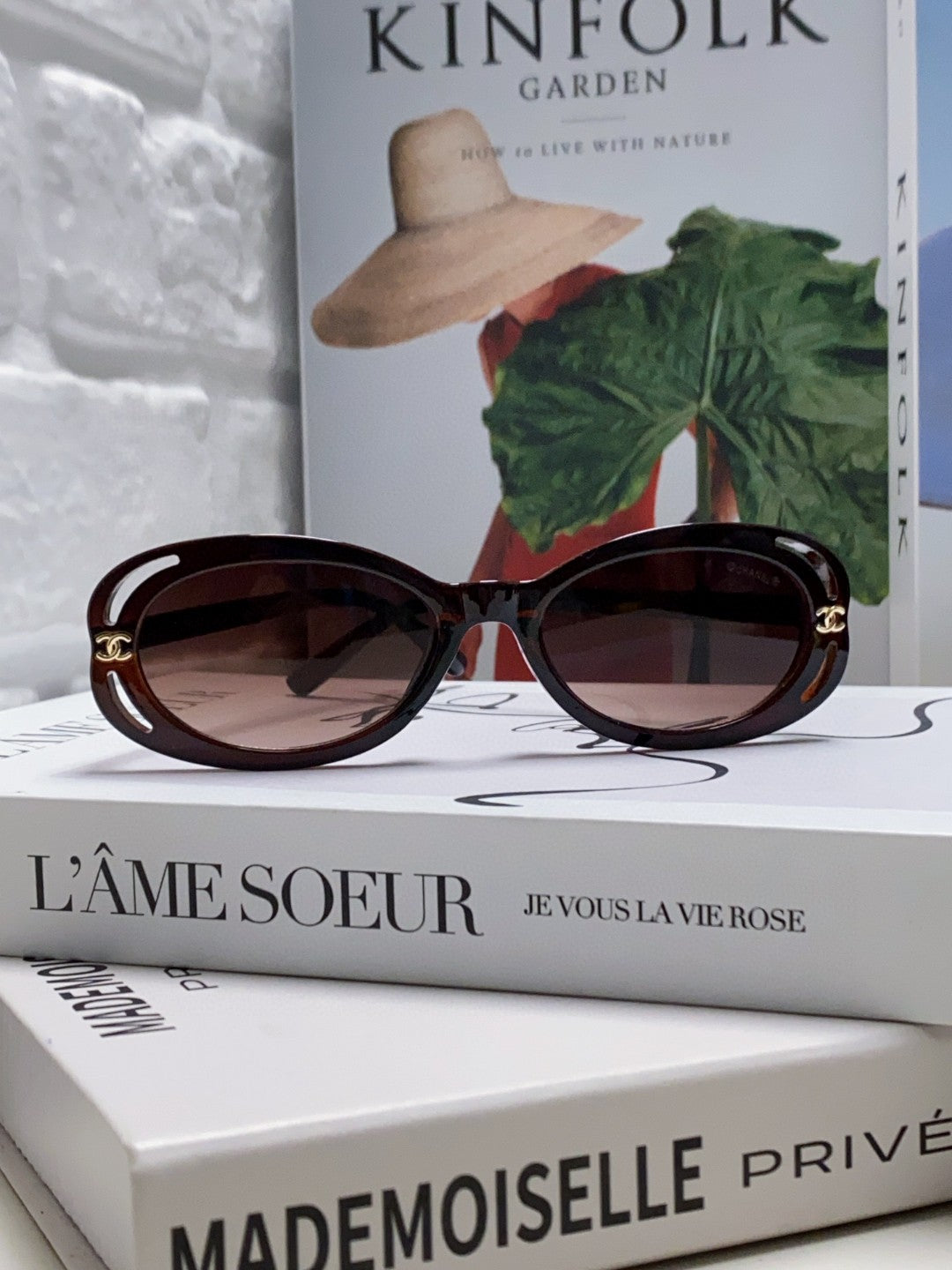 Chanel Cat-Eye Silver Lens Sunglasses for Men & Women - 448922