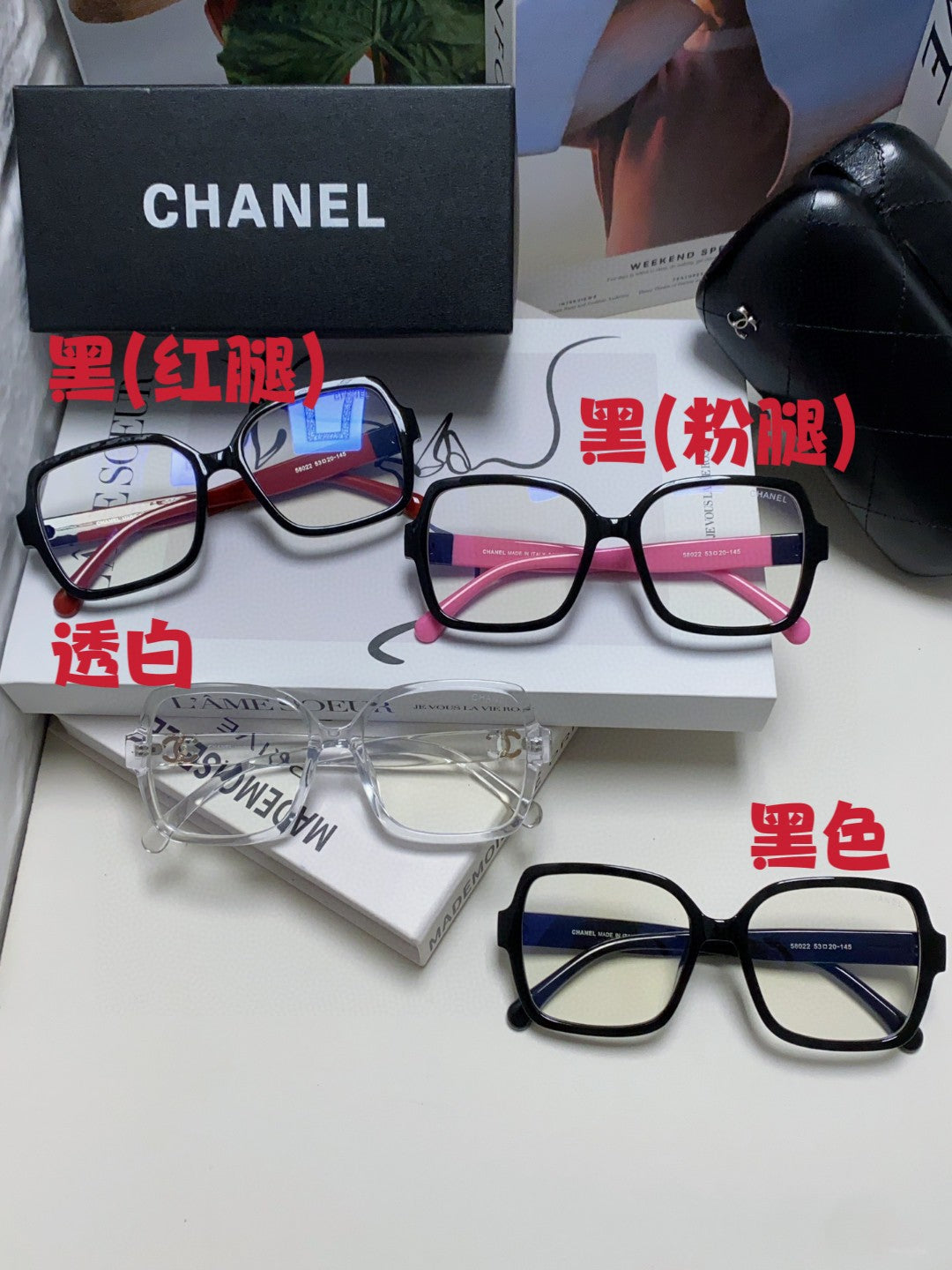 Chanel Fashion Gray Lens Sunglasses for Men & Women - 448931 - detail image 9