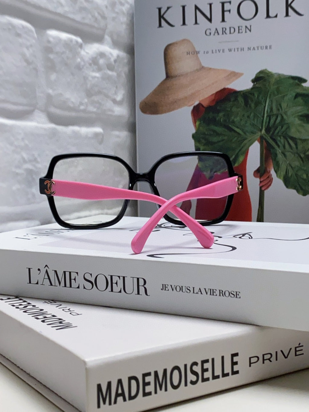 Chanel Fashion Pink Lens Sunglasses for Men & Women - 448932 - detail image 5