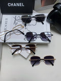 Chanel Fashion Gray Lens Sunglasses for Men & Women - 448937