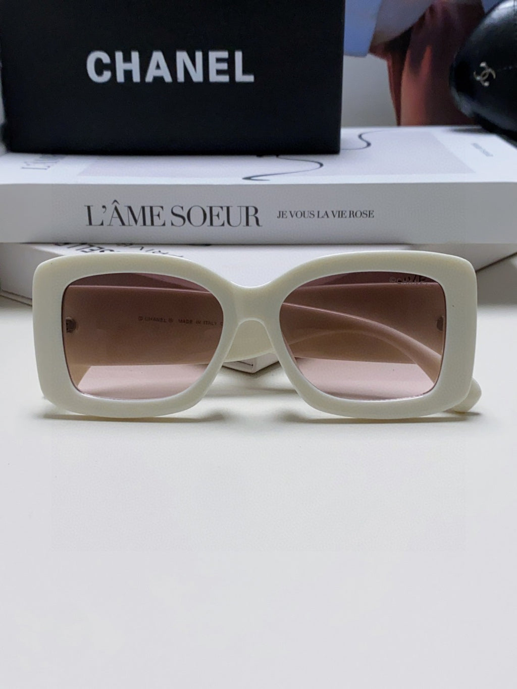 Chanel Fashion Silver Lens Sunglasses for Men & Women - 448938 - detail image 6