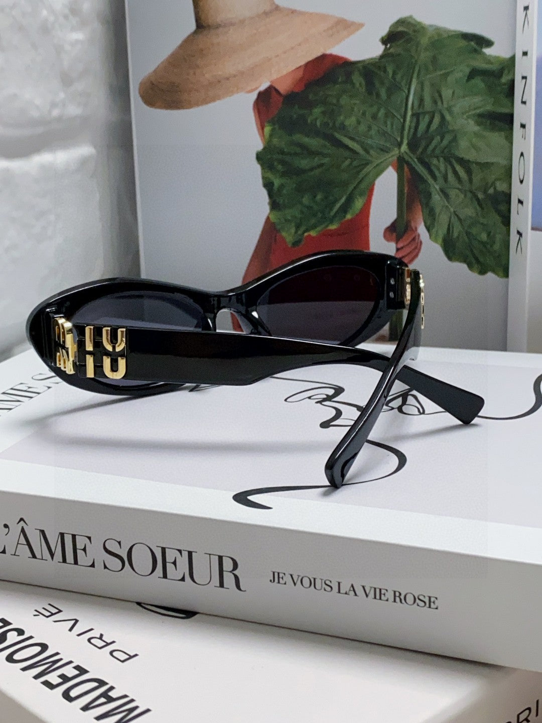 Miu Miu Cat-Eye Gray Lens Sunglasses for Men & Women - 466059 - detail image 2