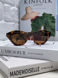 Prada Acetate Cat-Eye Brown Lens Sunglasses for Men & Women