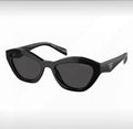 Prada Acetate Cat-Eye Black Lens Sunglasses for Men & Women