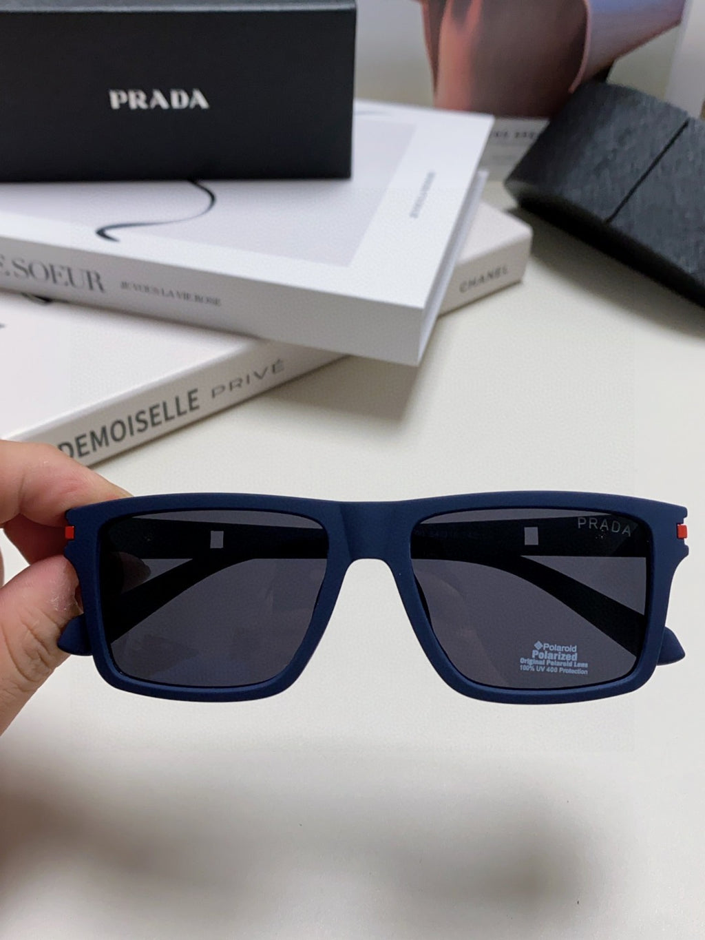 Prada Fashion Gray Lens Sunglasses for Men & Women - 465534 - detail image 3