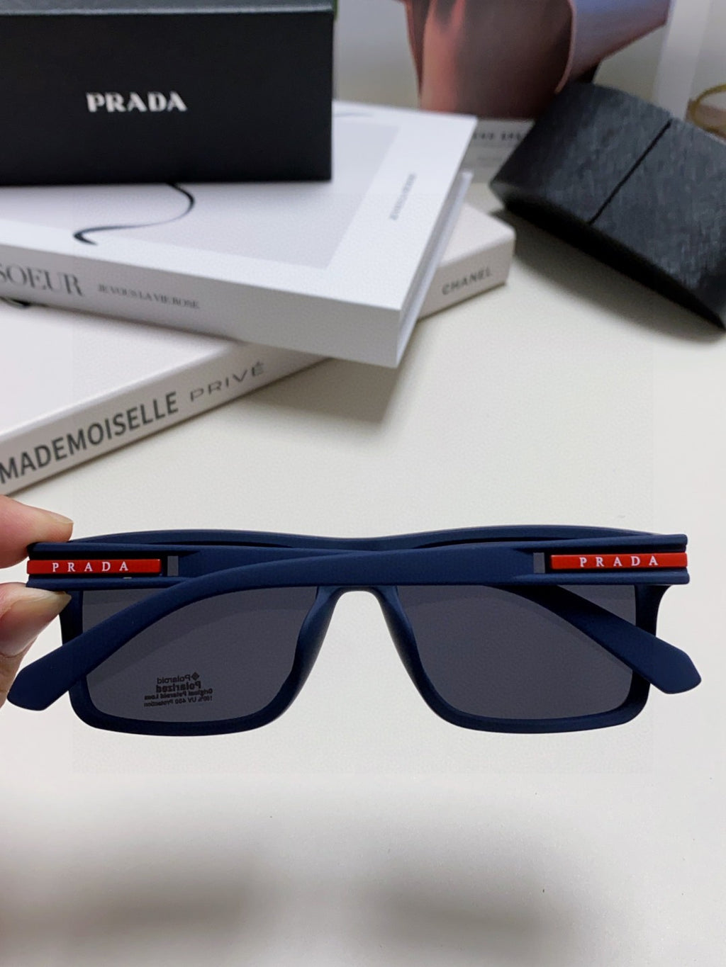 Prada Fashion Gray Lens Sunglasses for Men & Women - 465534 - detail image 4
