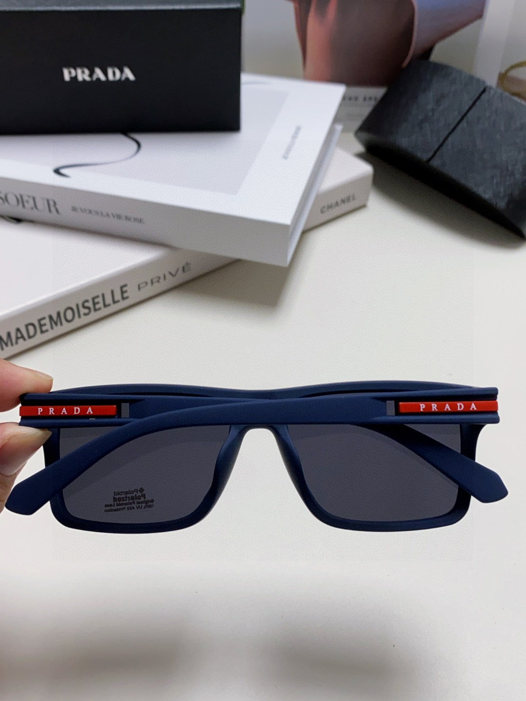 Prada Fashion Gray Lens Sunglasses for Men & Women - 465534 - detail image 4