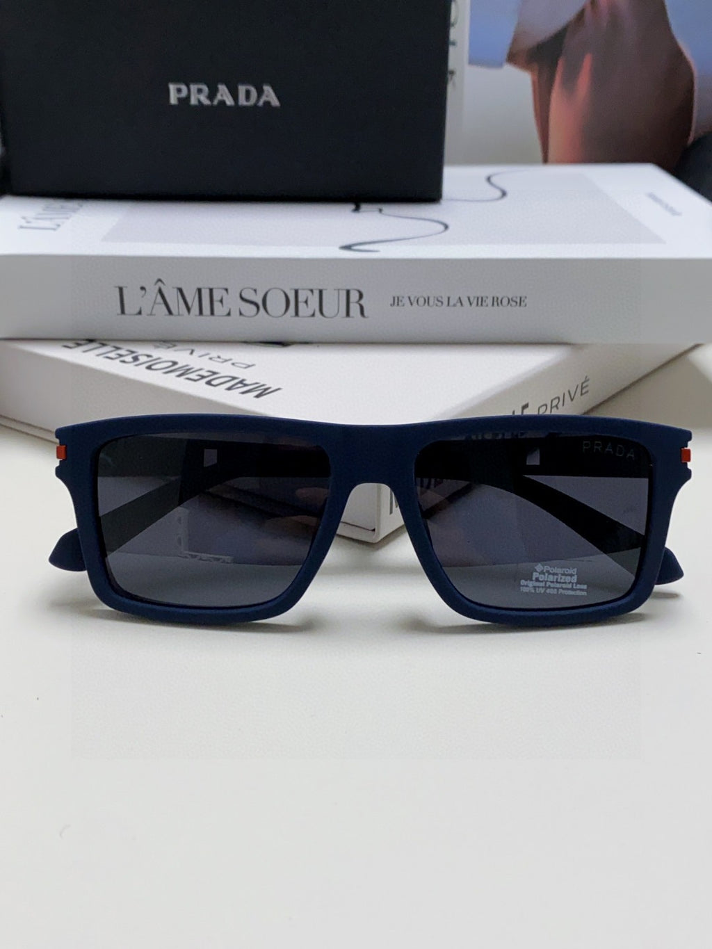 Prada Fashion Gray Lens Sunglasses for Men & Women - 465534 - detail image 6