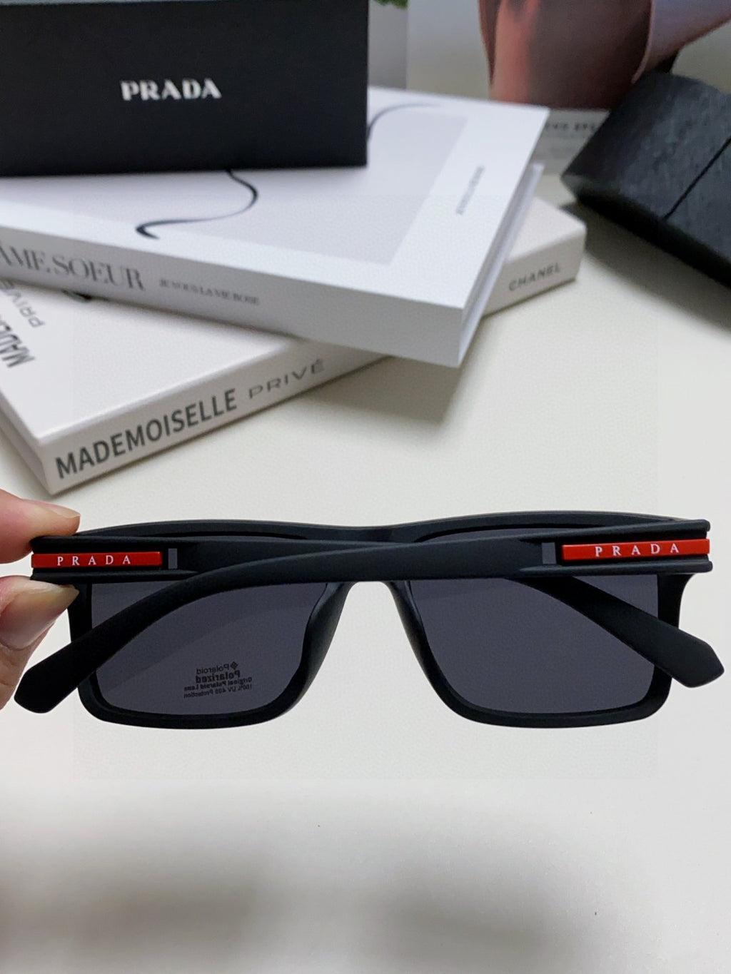 Prada Fashion Silver Lens Sunglasses for Men & Women - 465537 - detail image 4