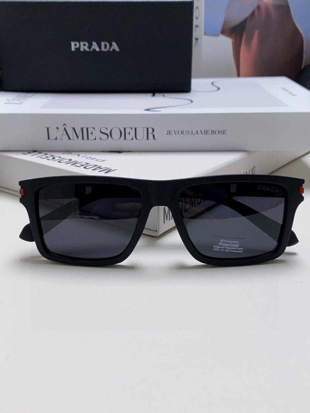 Prada Fashion Silver Lens Sunglasses for Men & Women - 465537 - detail image 6