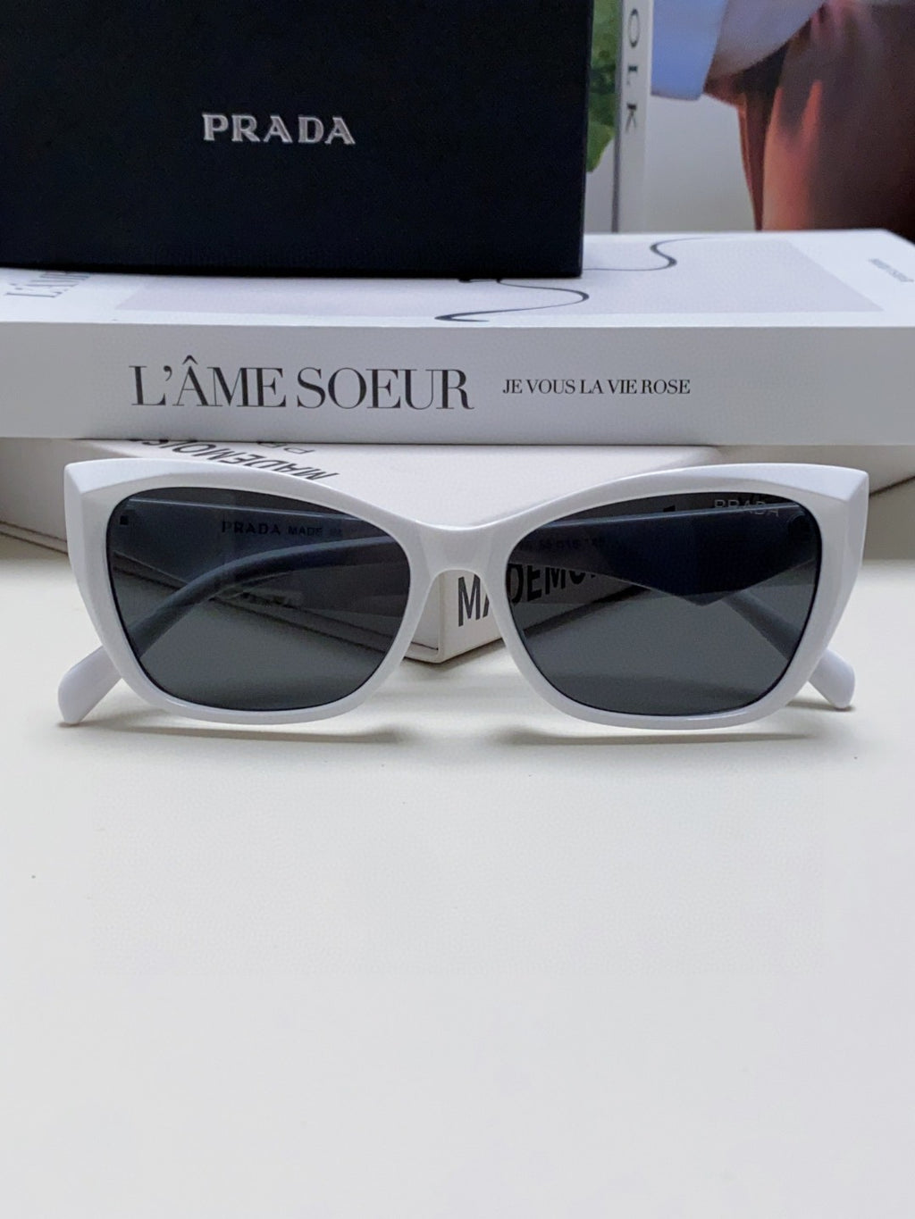 Prada Fashion Gray Lens Sunglasses for Men & Women - 465540 - detail image 6