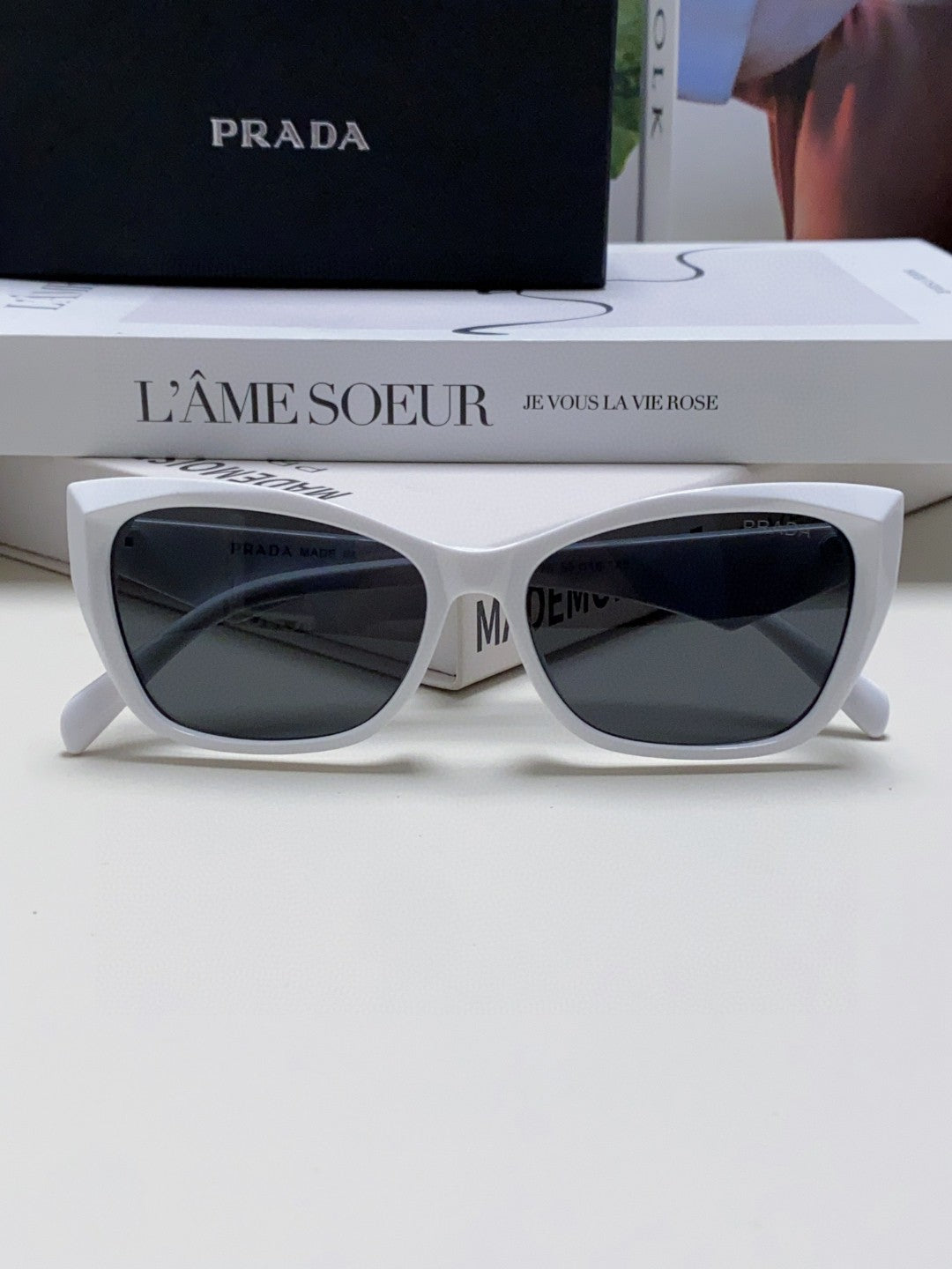 Prada Fashion Gray Lens Sunglasses for Men & Women - 465540 - detail image 6