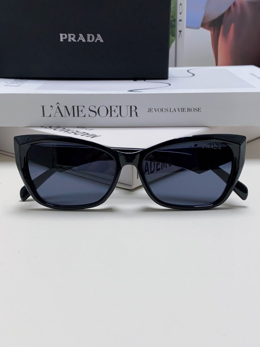 Prada Fashion Blue Lens Sunglasses for Men & Women - 465542 - detail image 6