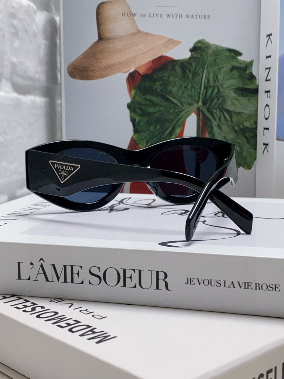 Prada Cat-Eye Red Lens Sunglasses for Men & Women - 465547 - detail image 2