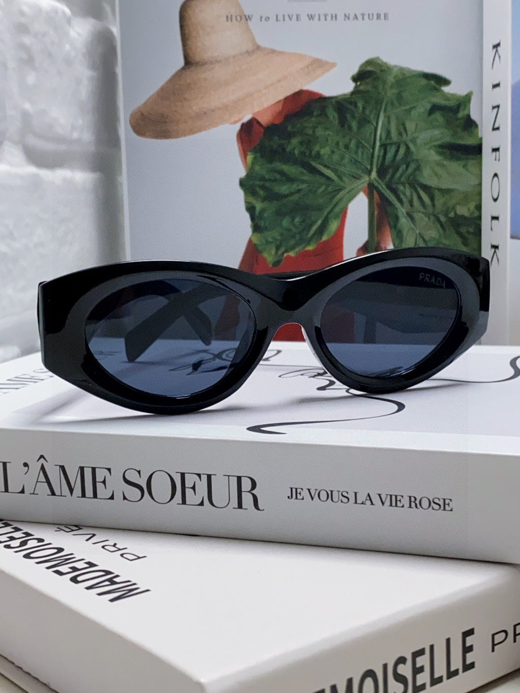 Prada Cat-Eye Red Lens Sunglasses for Men & Women - 465547