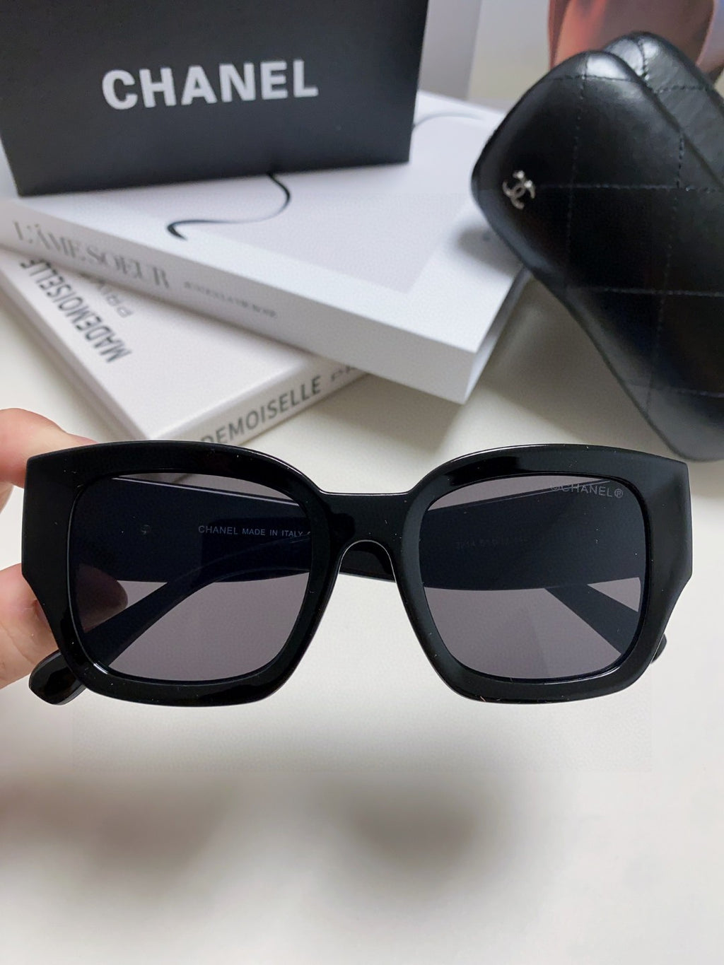 Chanel Fashion Brown Lens Sunglasses for Men & Women - 465046 - detail image 3