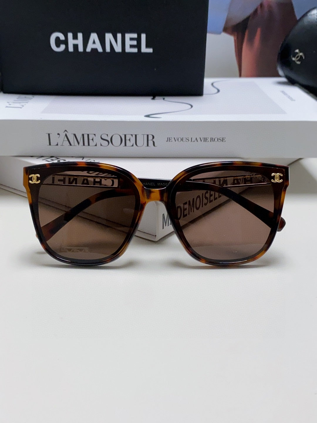 Chanel Square Silver Lens Sunglasses for Men & Women - 465062 - detail image 5