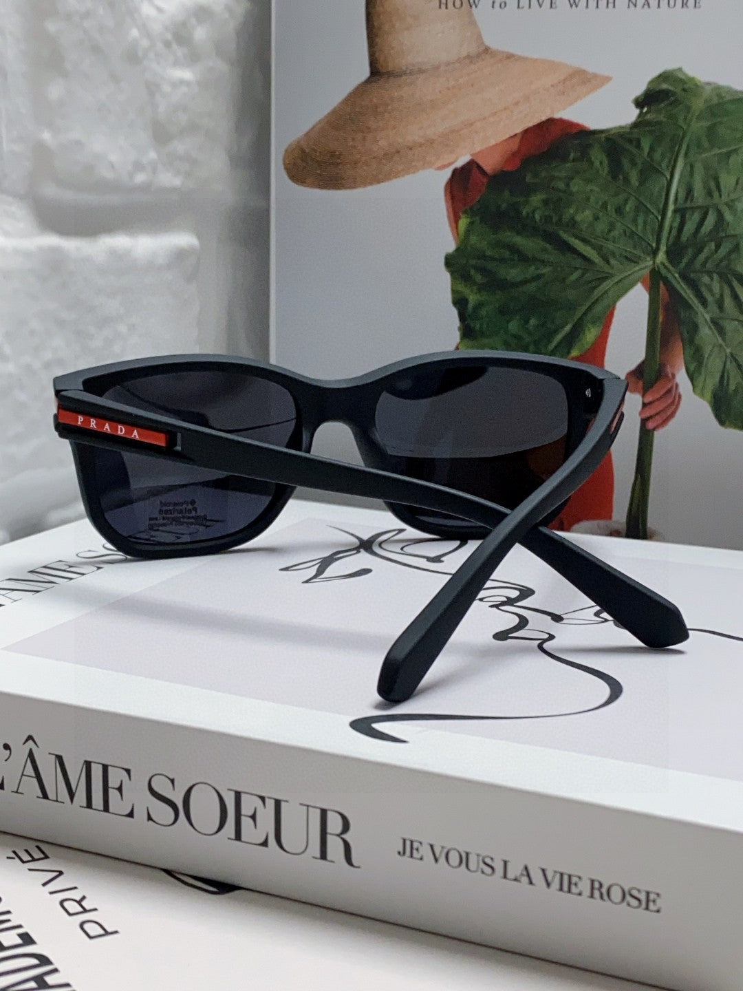 Prada Fashion Black Lens Sunglasses for Men & Women - 415713 - detail image 2