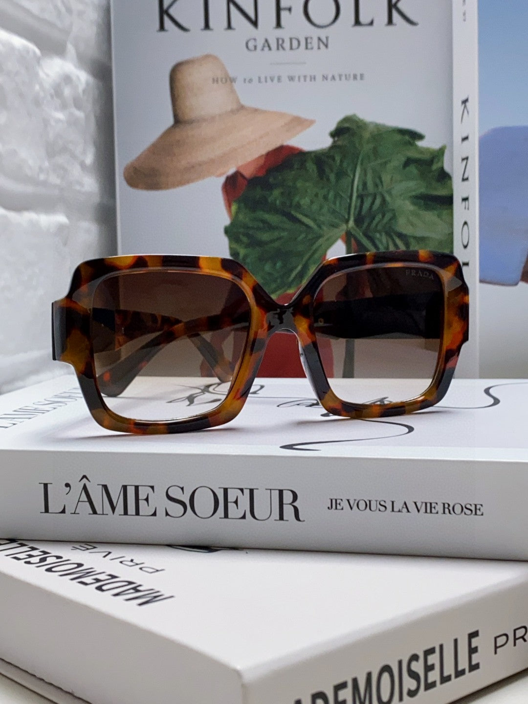 Prada Fashion Brown Lens Sunglasses for Men & Women - 487119 - detail image 3