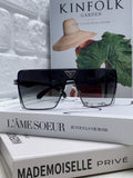 Prada Oversized Silver Lens Sunglasses for Men & Women - 998158