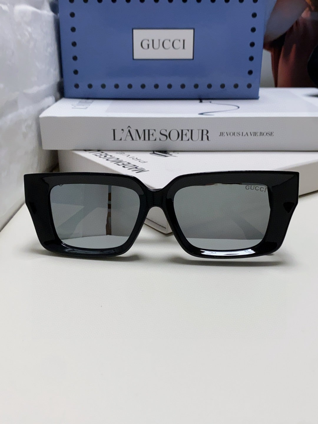 Gucci GG1529S Fashion Silver Lens Sunglasses for Men & Women - 493344 - detail image 6